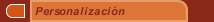 Personalización